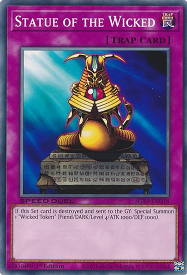 Statue of the Wicked | SGX1-END18